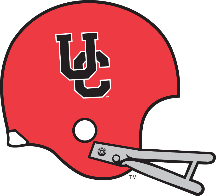 Cincinnati Bearcats 1970-1972 Helmet Logo iron on transfers for T-shirts